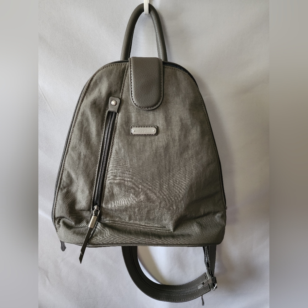 Olive Green Women’s Backpack Purse - Stylish Everyday Bag